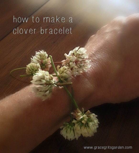 how to make a clover bracelet