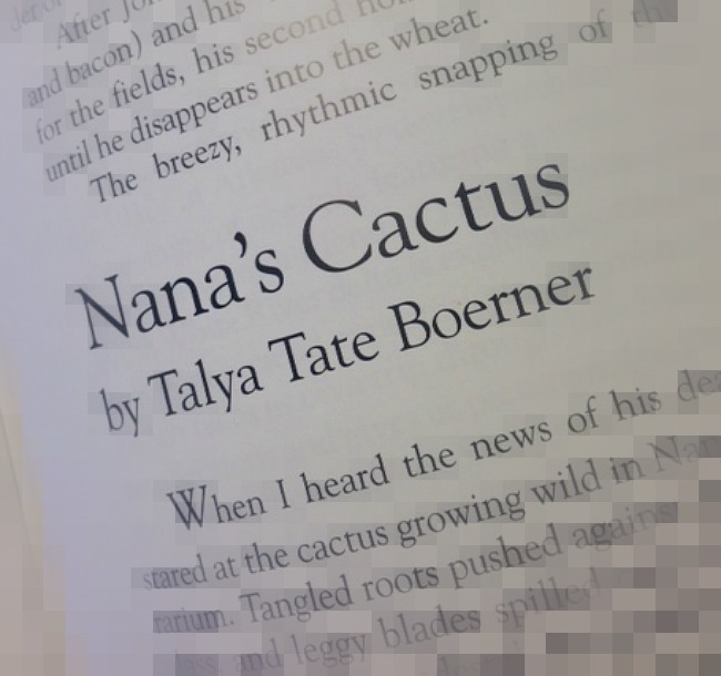 Nana's Cactus - Arkansas Review