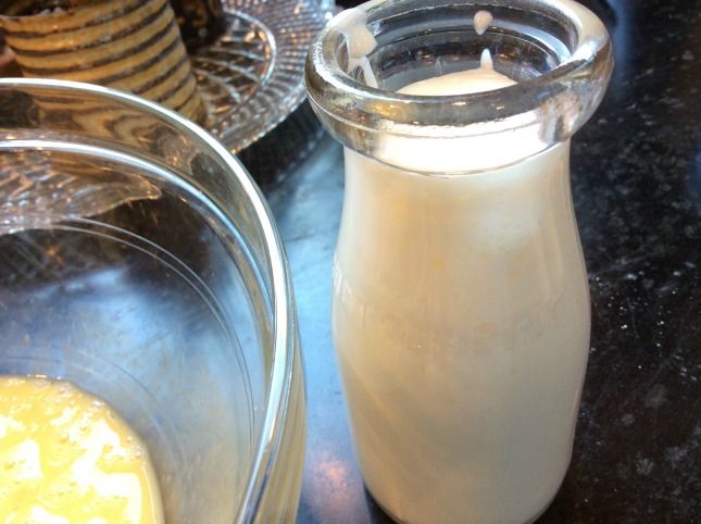 buttermilk - a key cornbread ingredient
