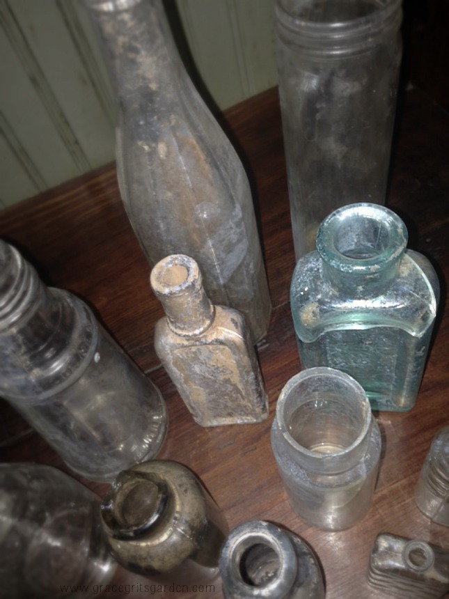 old bottles found buried on our property