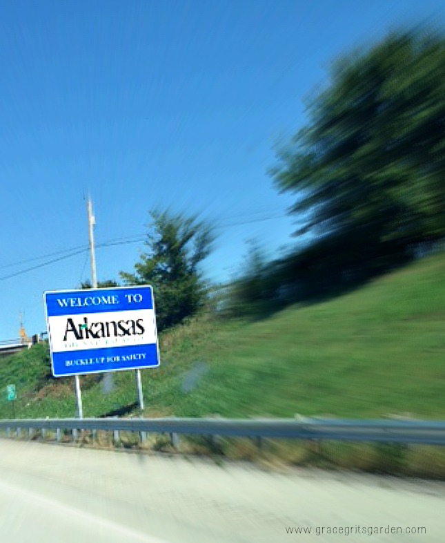 welcome to arkansas sign