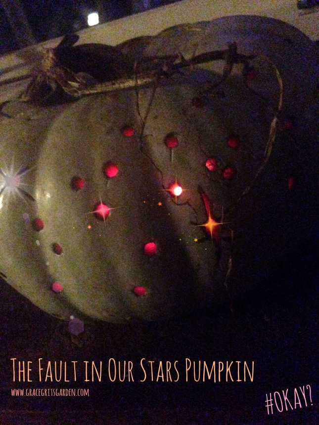 The Fault in Our Stars Pumpkin Okay?