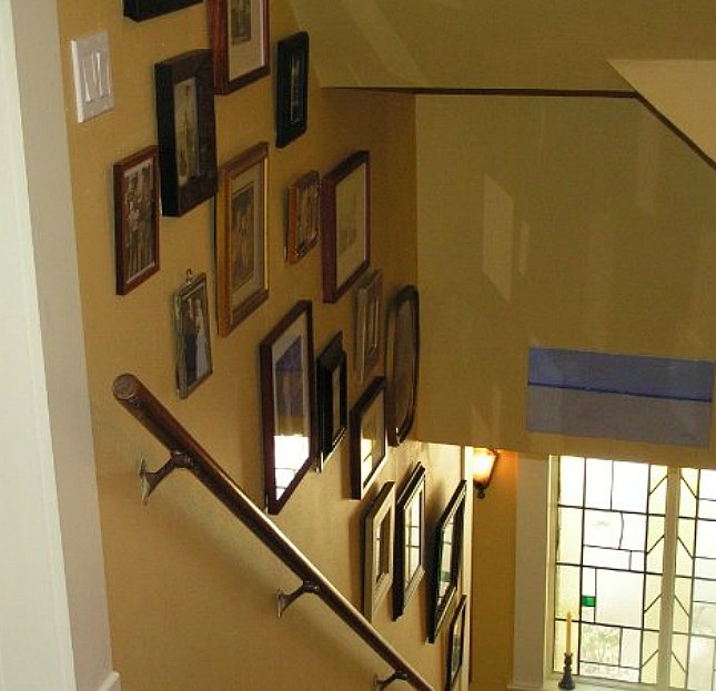 Photos Along Stairs