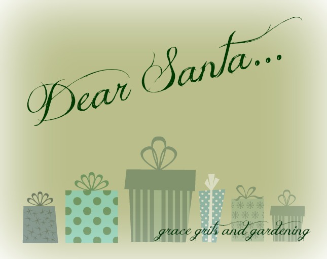 dear santa - my christmas list