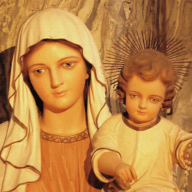 Mary and Jesus and the Scary Side of Christmas