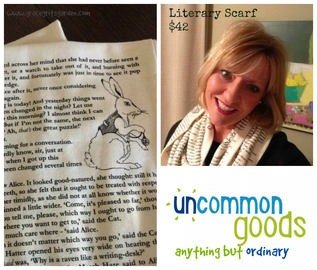 Uncommon Goods - Literary Scarf