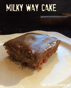 Milky-Way-Cake.- vintage recipe. so delish!