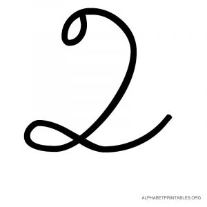 cursive letter Q