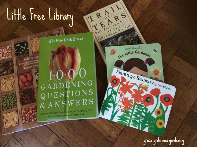 Little Free Library - a few books to start
