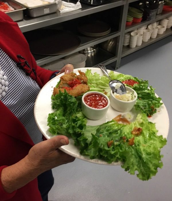 Paula Deen’s Family Kitchen (and John!) grace grits and gardening