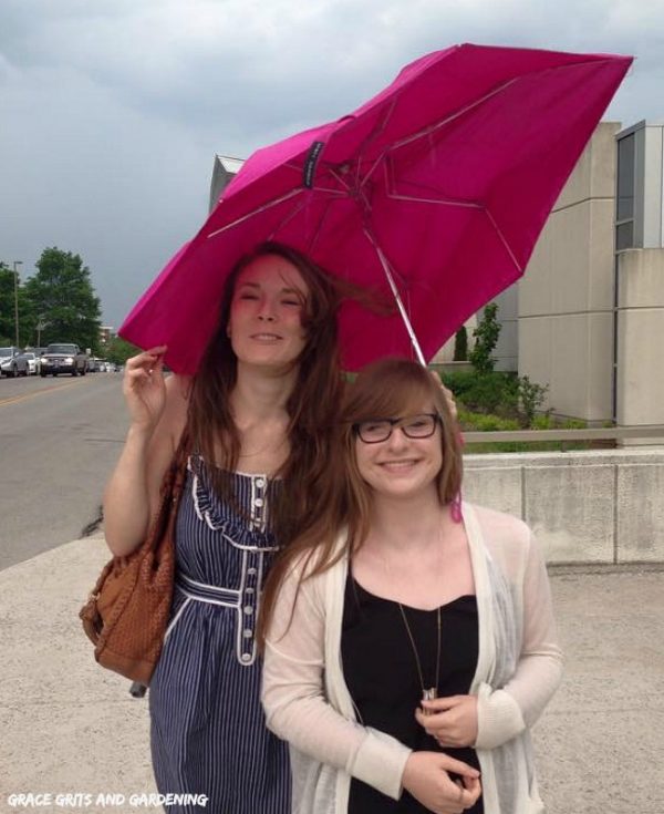 Rainy Graduation Fun! grace grits and gardening