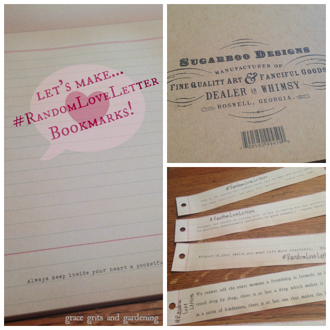 Let's make #RandomLoveLetter Bookmarks!
