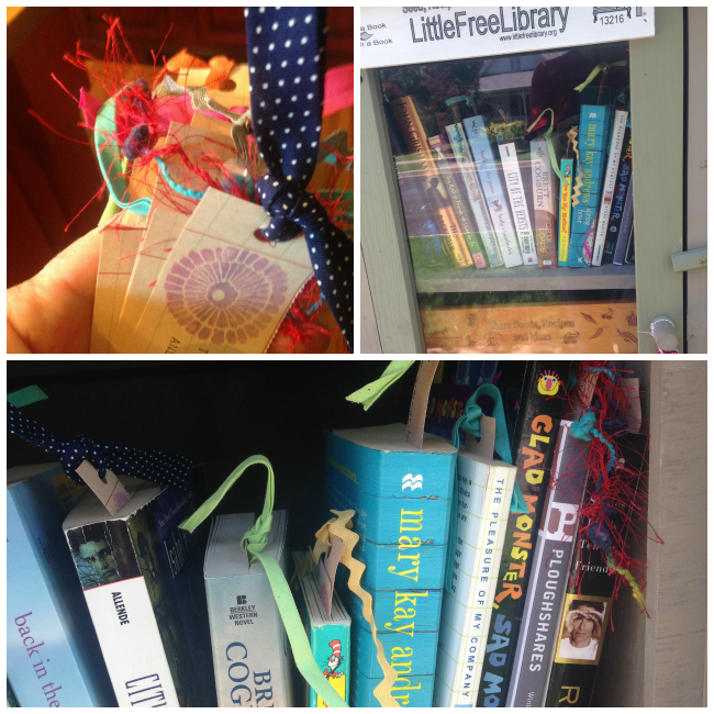 #RandomLoveLetter Bookmarks for your Little Free Library