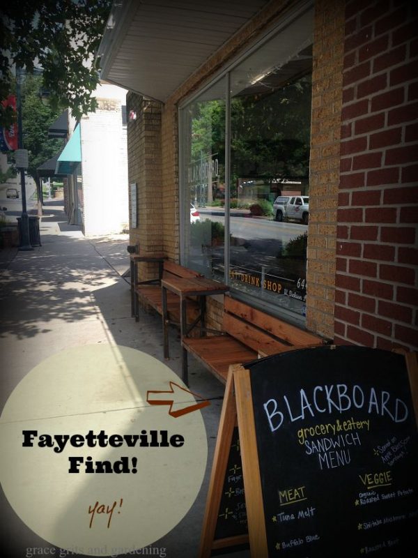 Fayetteville Find: Blackboard Grocery & Eatery - Grace Grits And Gardening