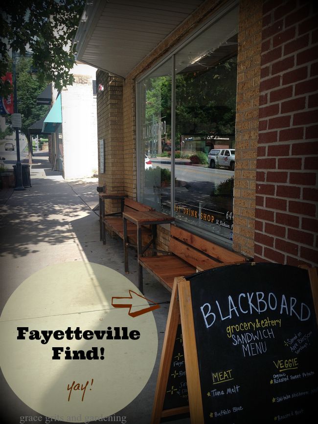 Fayetteville Find - Blackboard Grocery!
