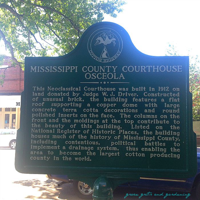 Osceola Courthouse marker