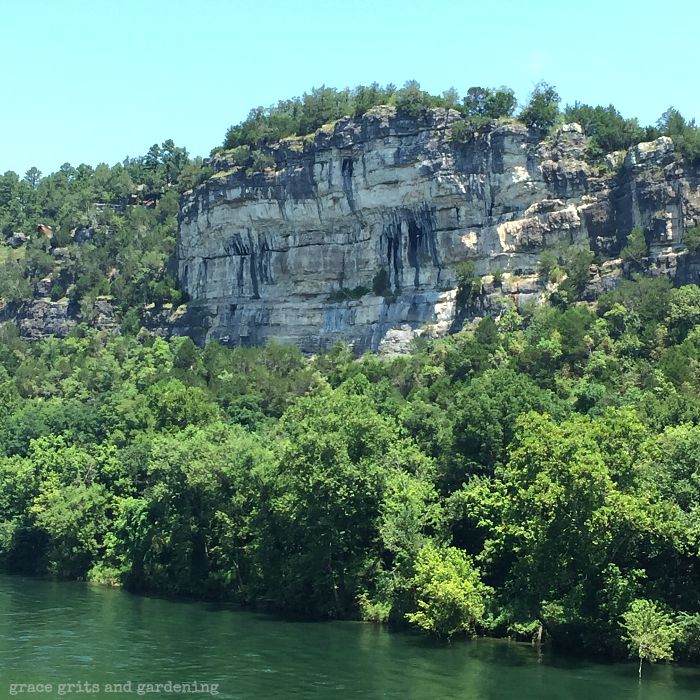 Bluffs overlooking White River