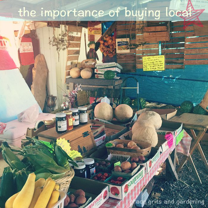 the importance of buying local