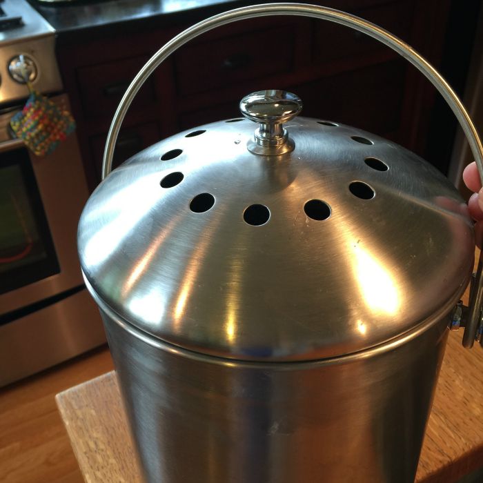 Epica Stainless Composting Bin