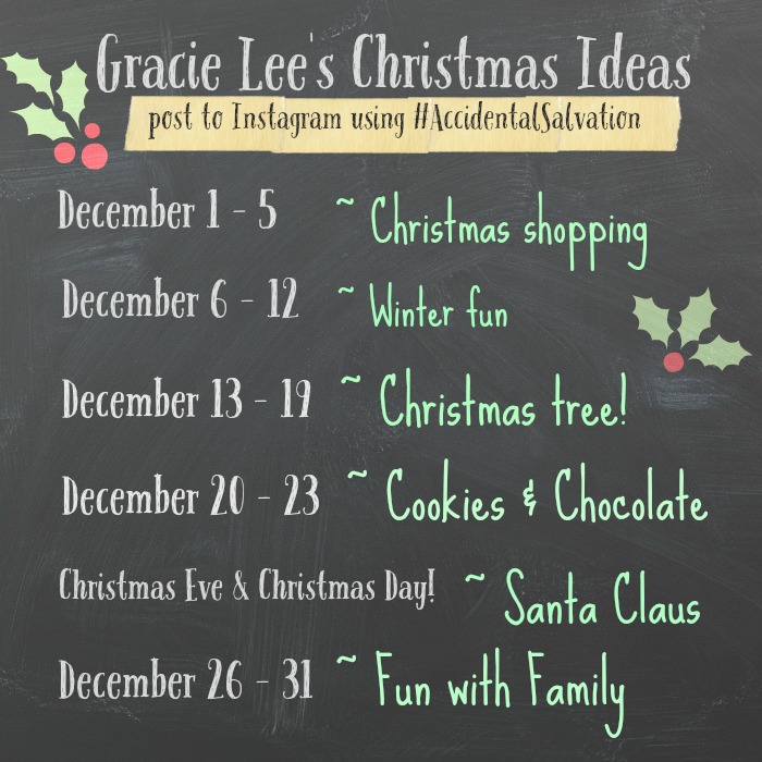 Gracie Lee's Christmas Ideas - Instagram Challenge