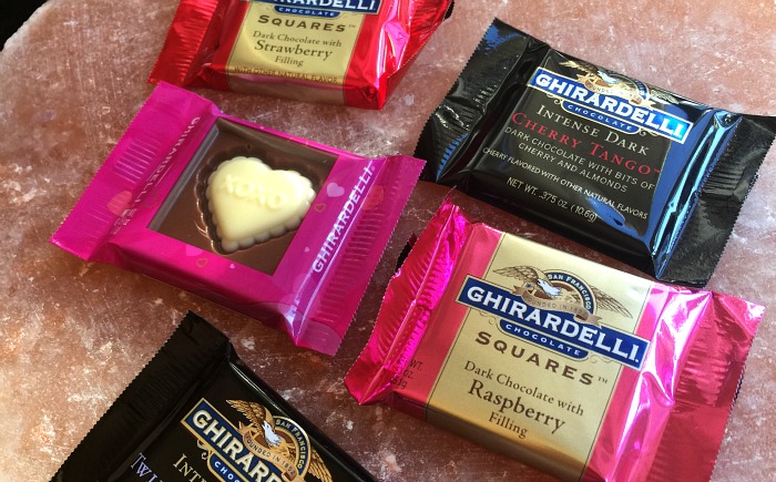 Ghirardelli Chocolate - perfect for my book launch party!