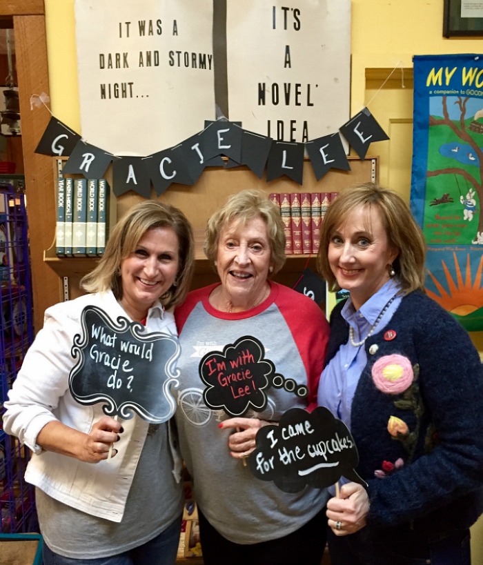 I came for the cupcakes - The Accidental Salvation of Gracie Lee Book signing