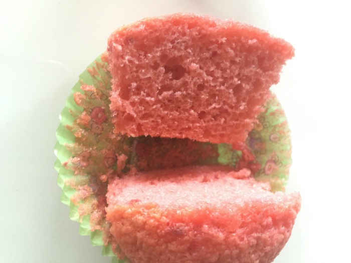 Gracie Lee's favorite strawberry cupcakes