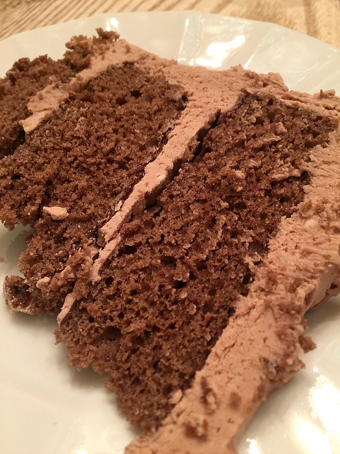 Aunt Fannie's Chocolate Cake - Book Club food