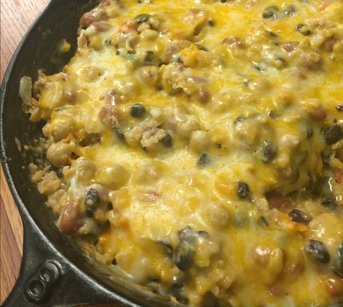 Spicy Rice and Bean Dip (plus a Riceland giveaway!) grace grits and