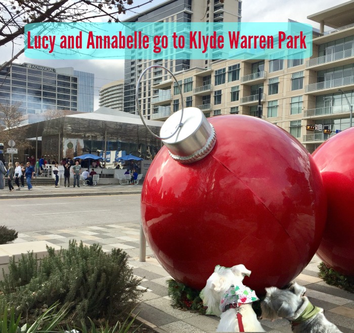Lucy and Annabelle go to Klyde Warren Park