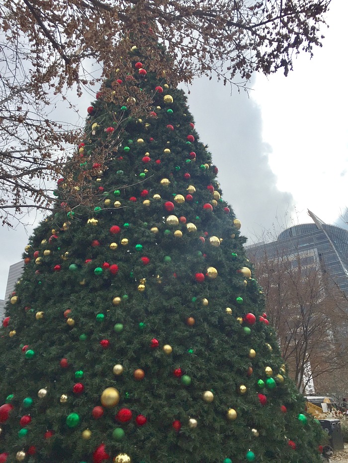 Christmas Tree at Klyde Warren Park