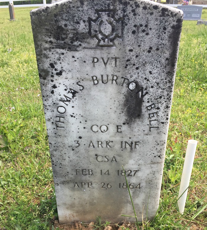 Thomas Burton Bell grave