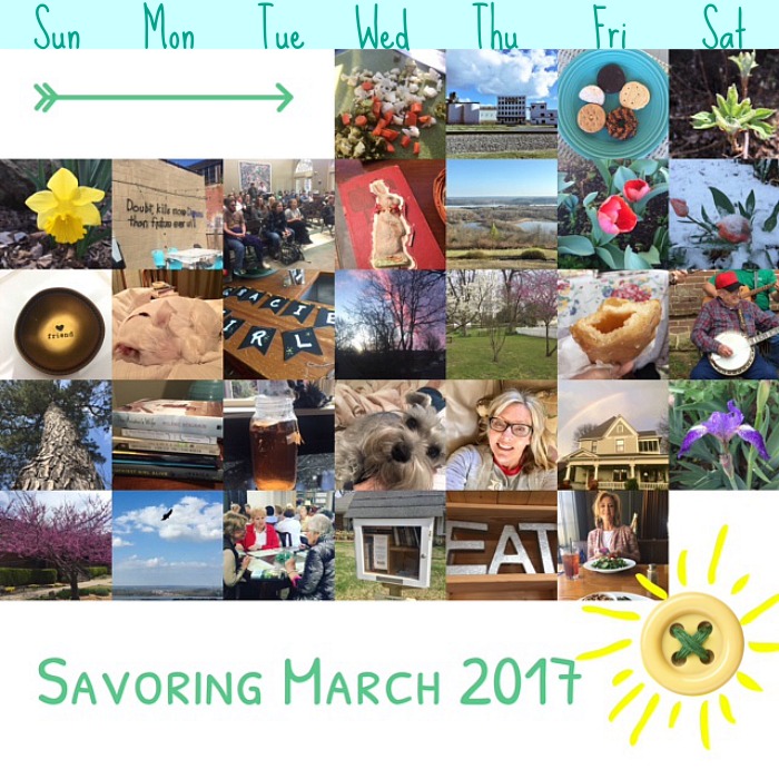 Savoring March 2017