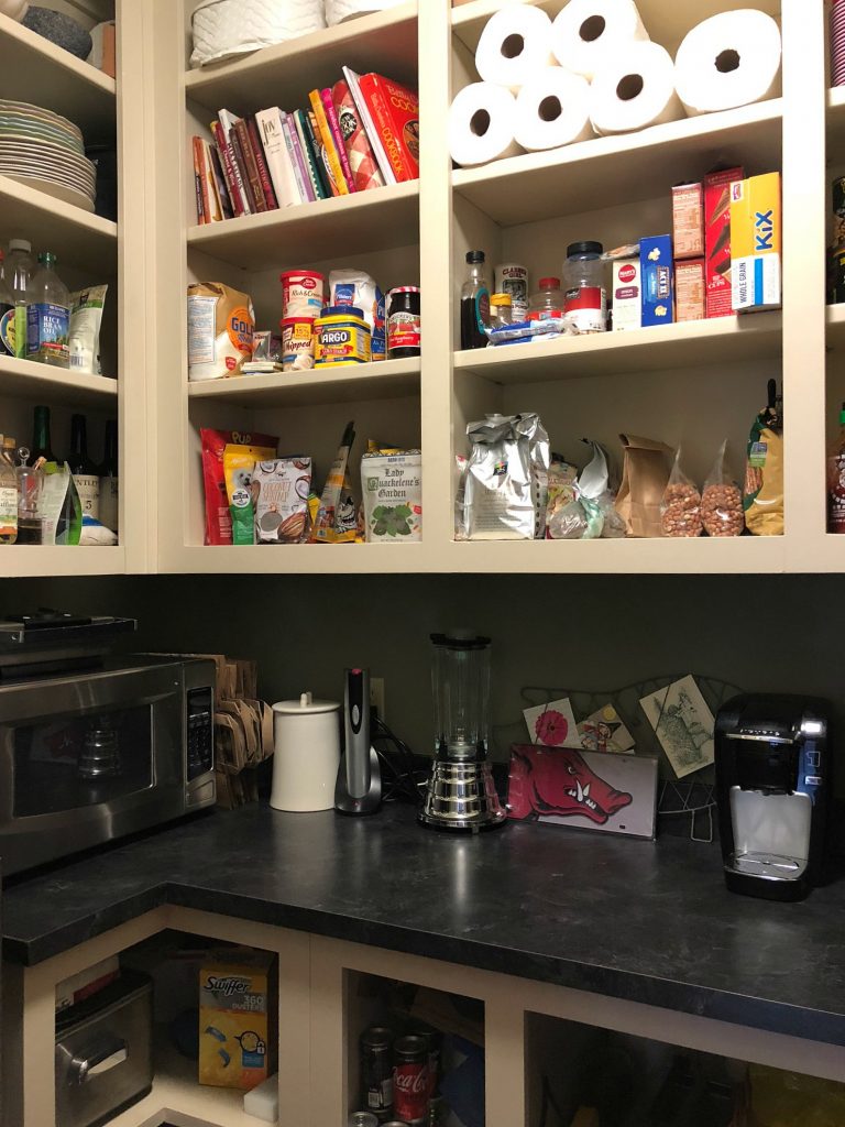 Sunday Letter - I organized my pantry