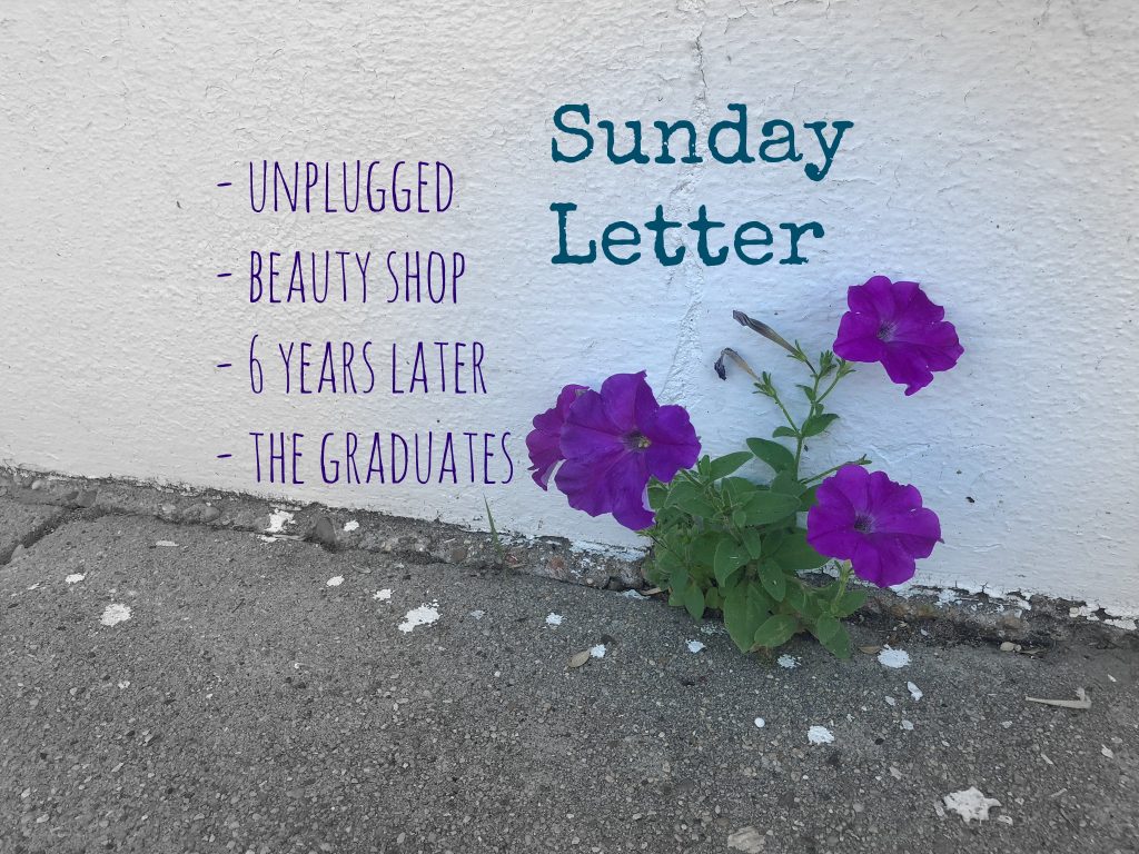 Sunday Letter 06.10.18