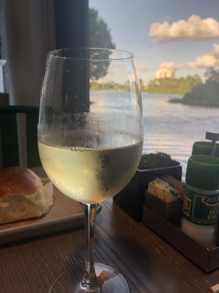 wine and a view