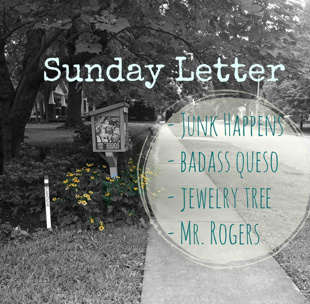Sunday Letter 08.26.18