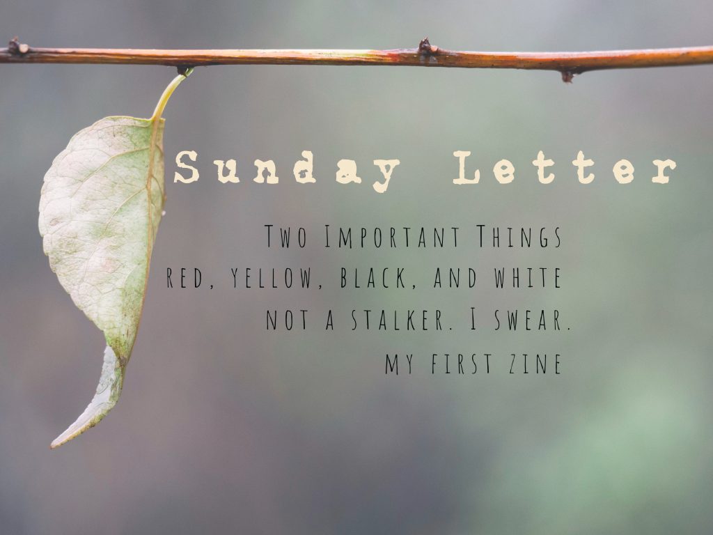 Sunday letter