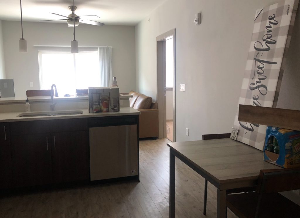 first apartment