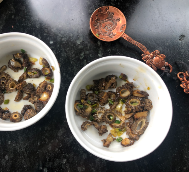 Morel Mushroom Frittata grace grits and gardening