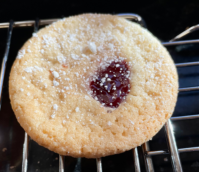 raspberry sugar cookies