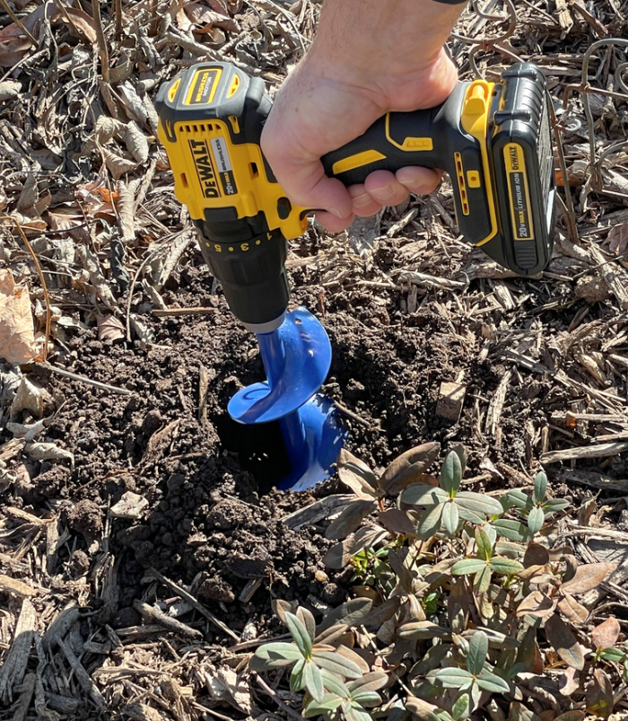 bulb planting auger