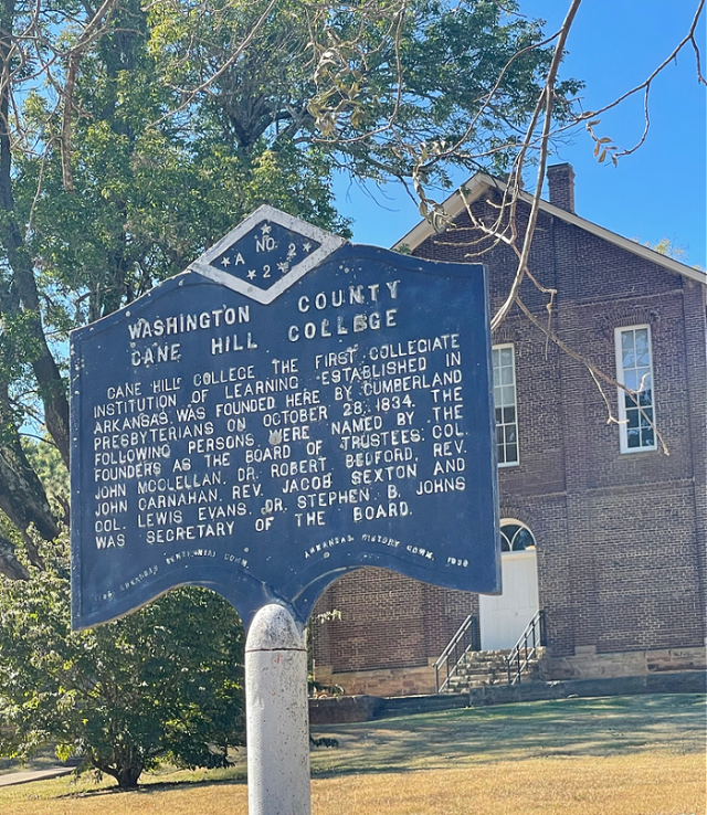 Hiking around Historic Cane Hill, Arkansas grace grits and gardening