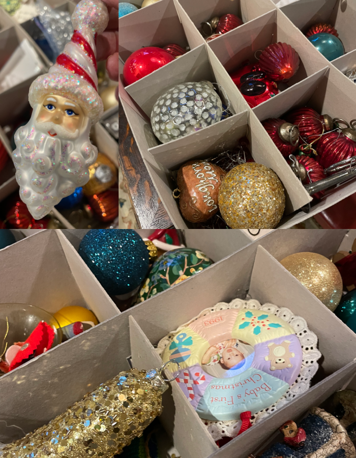 Sunday Letter: Box of Ornaments