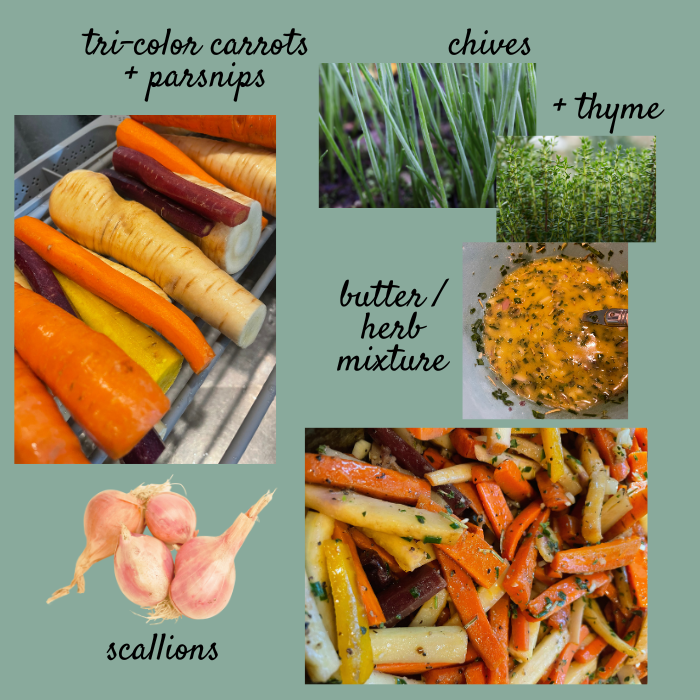 Roasted Carrots & Parsnips