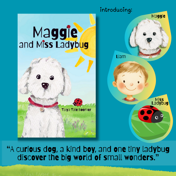 Maggie and Miss Ladybug